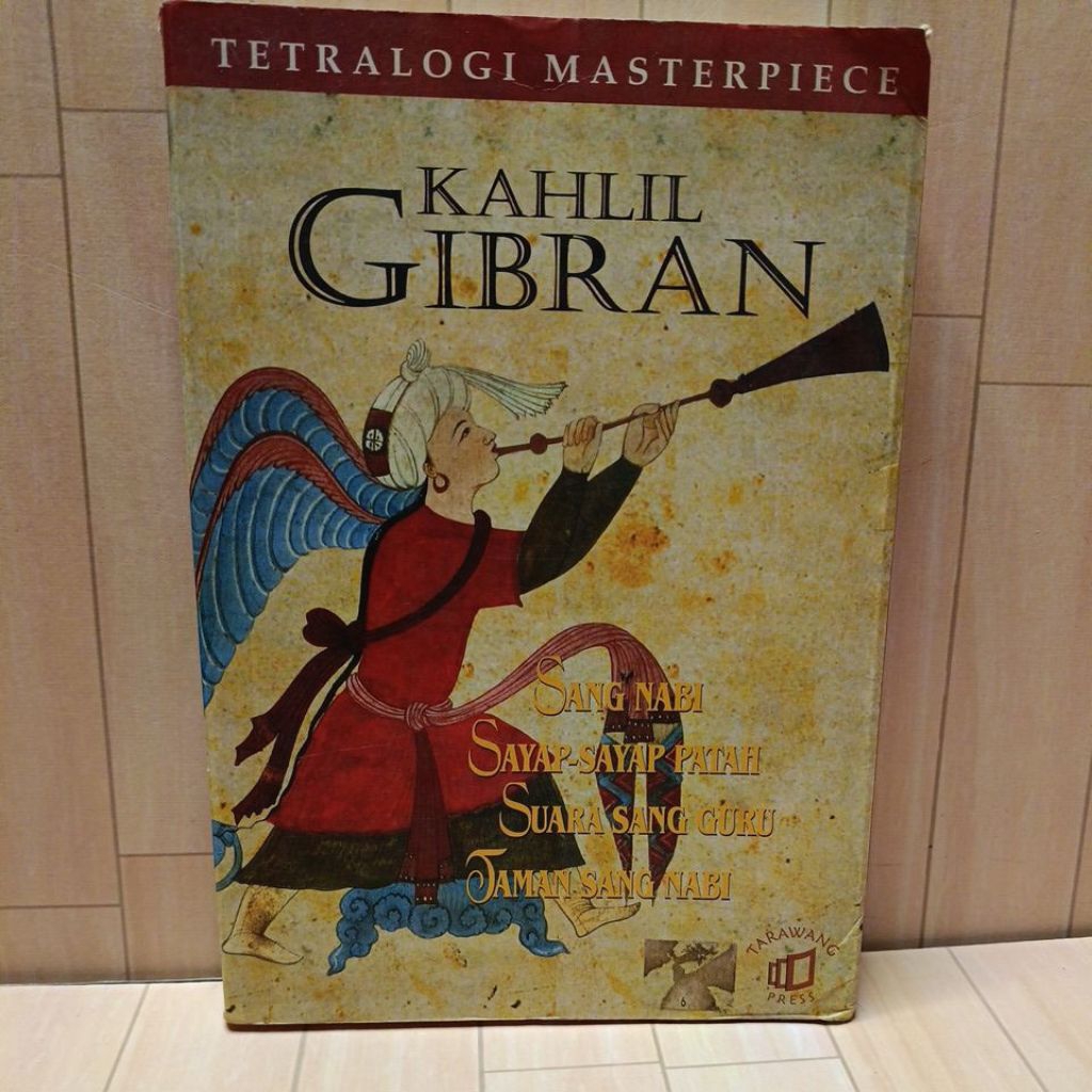 Buku Sastra Tetralogi Masterpiece Karya Kahlil Gibran ( sang nabi - sayap sayap patah -suara sang gu