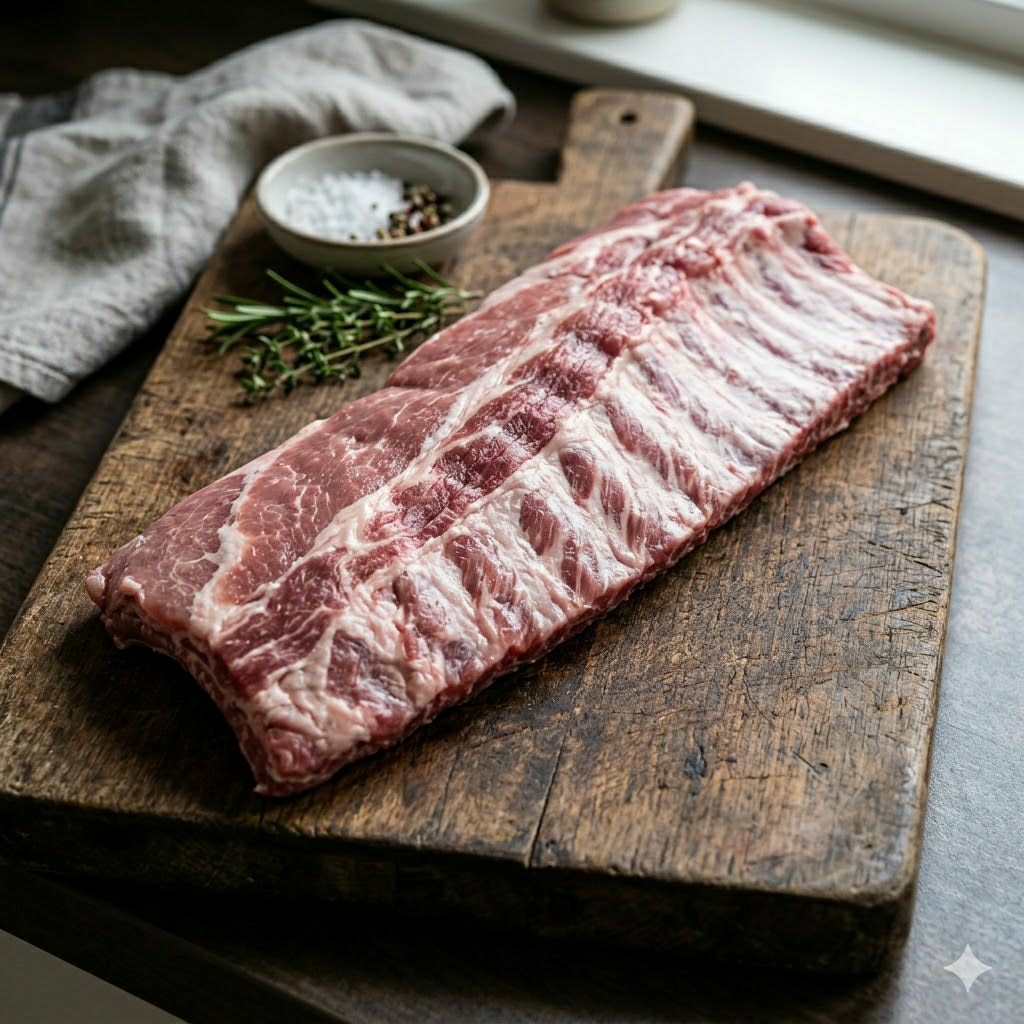 Baby Back Ribs ( Iga Babi Muda ) Fresh atau Frozen