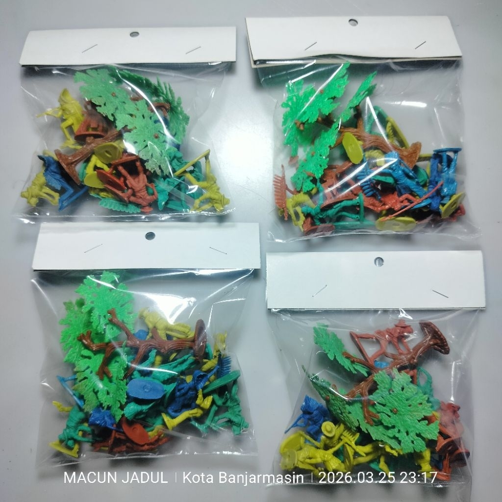 COMBETAN KOBOI INDIAN, MAINAN JADUL, MAINAN NOSTALGIA 90AN