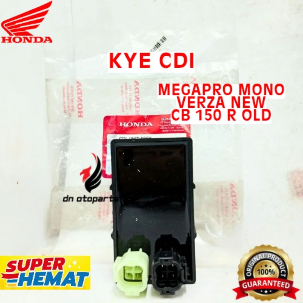 CDI ORIGINAL HONDA KODE KYE, CDI MEGAPRO MONO, CDI VERZA NEW, CDI SPACY CB 150 R OLD

