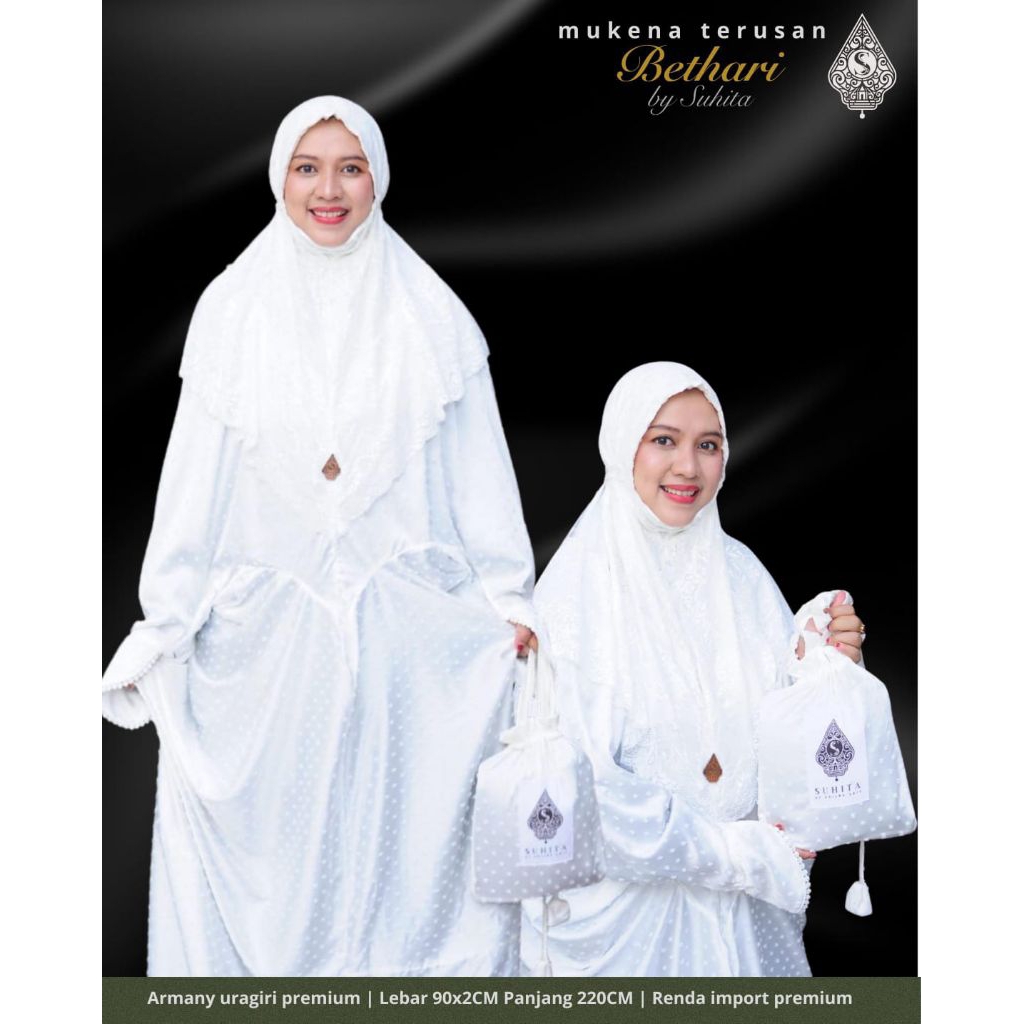 Mukena  Bethari Terusan by Suhita