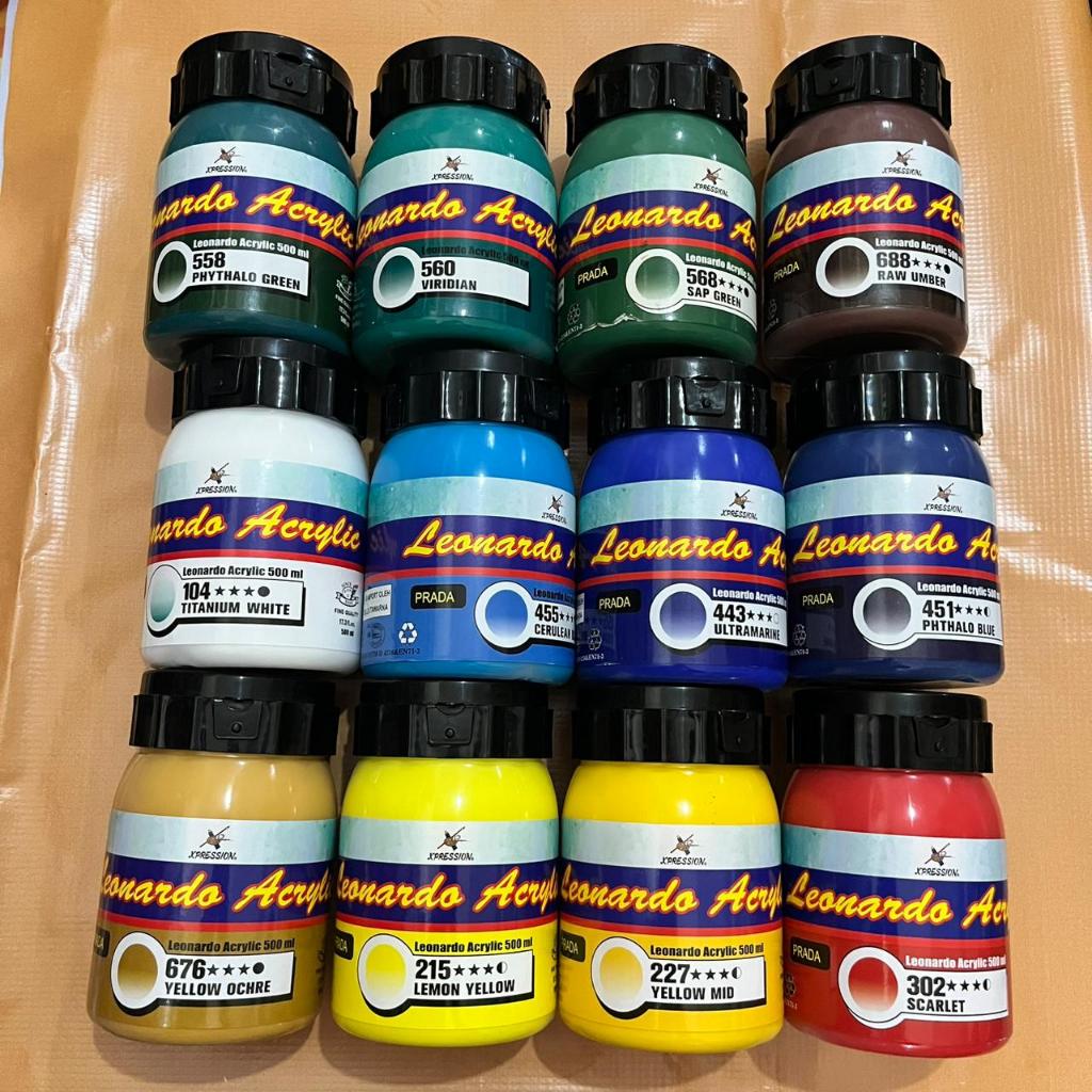 Cat Leonardo  Acrylic 500ml | Xpression Leonardo Acrylic