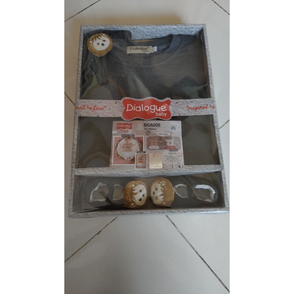Baju set Newborn dialogue/bayi newborn