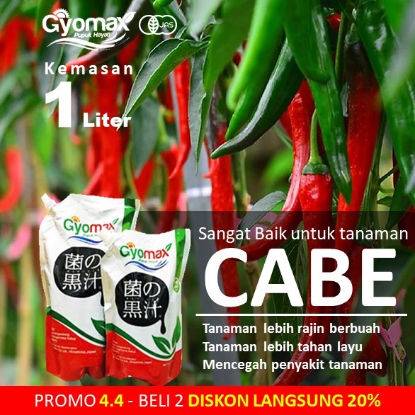 PUPUK CABE - GYOMAX - 1 LITER