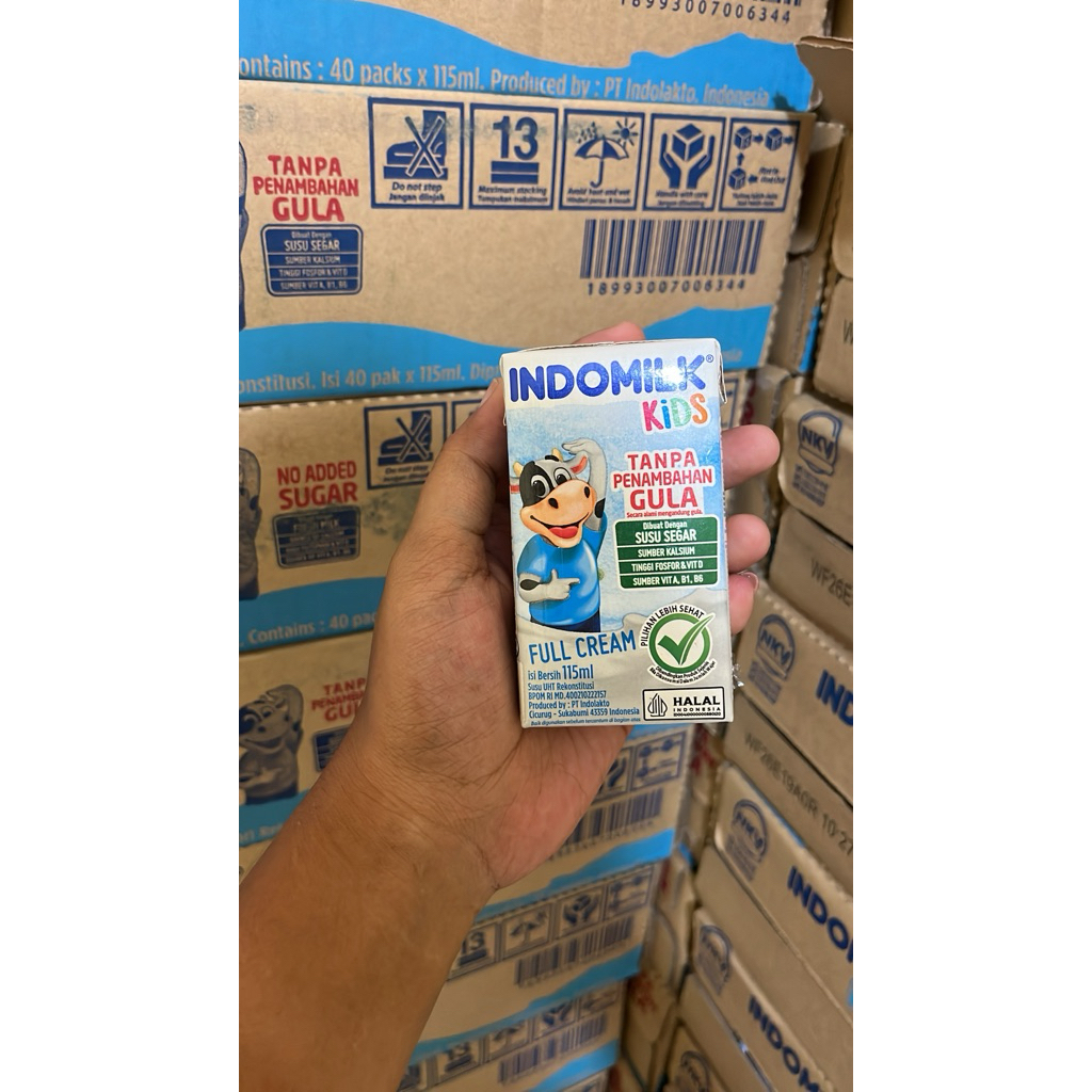 susu full cream indomilk