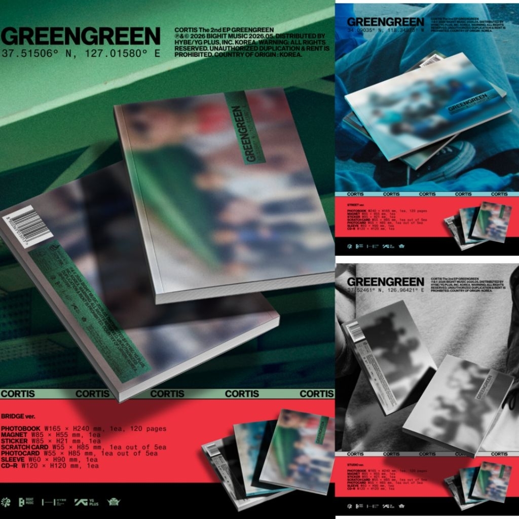 OFFICIAL CORTIS ALBUM GREENGREEN