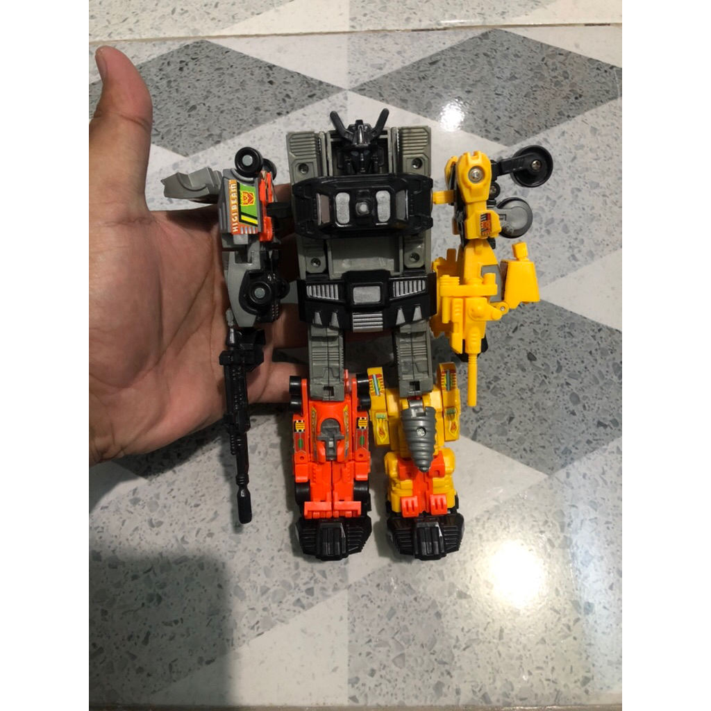 Mainan jadul transformers combiners menasor bootleg