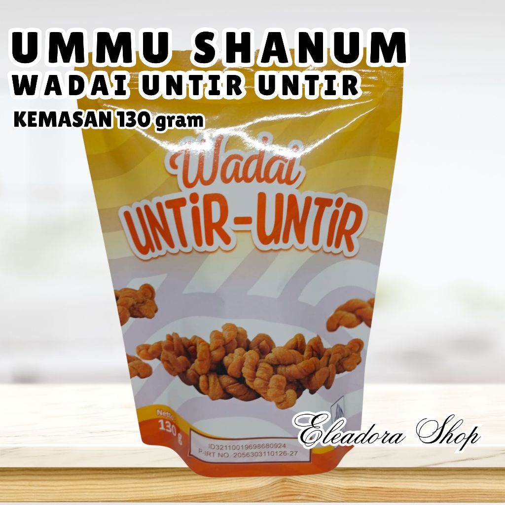 Ummu Shanum Kue Wadai Untir-Untir Khas Banjar Kalimantan Selatan