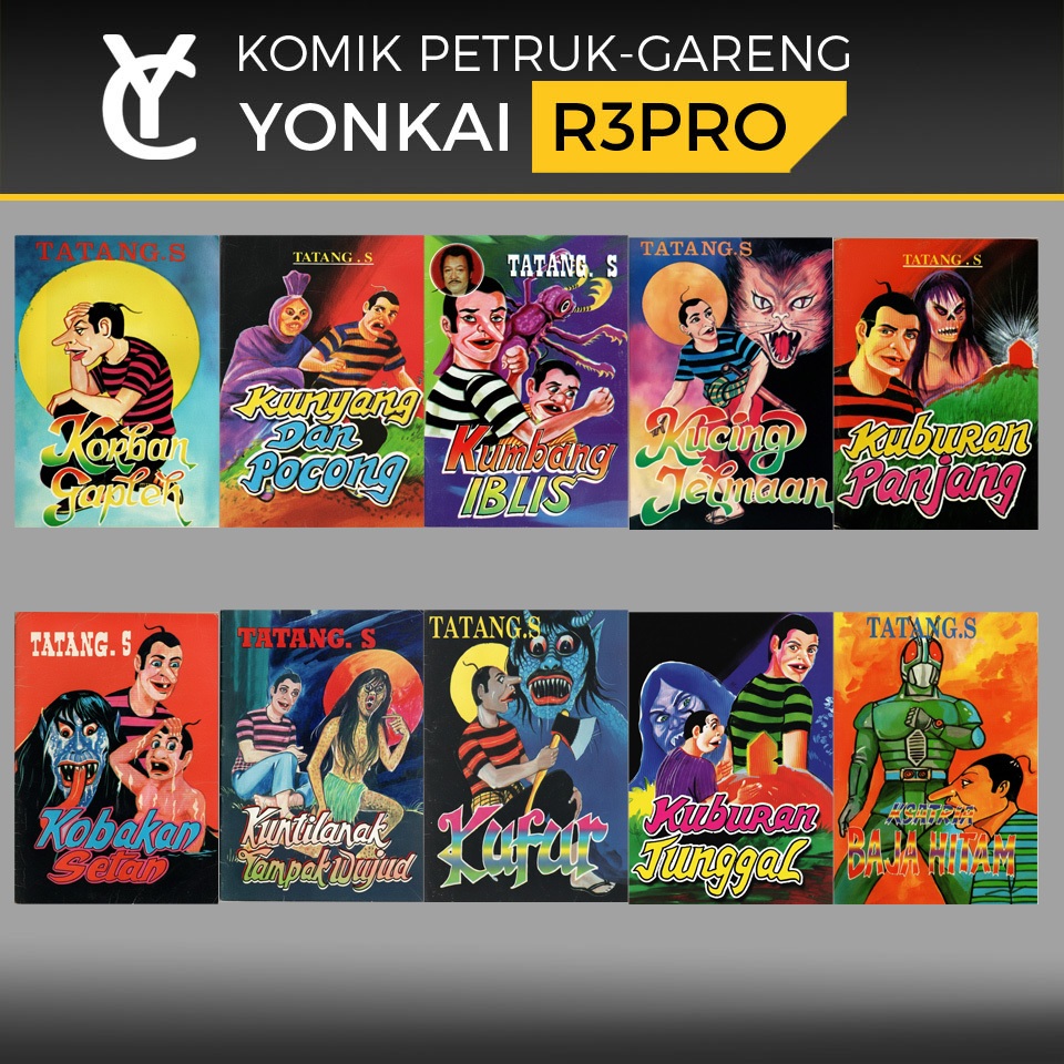 Komik Petruk Gareng (471.480) -  KOBAKAN SETAN KORBAN GAPLEH KSATRIA BAJA HITAM KUBURAN PANJANG KUBU