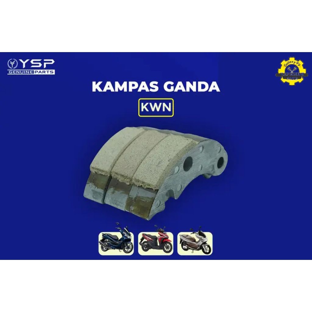 Grosir ysp kampas Ganda Only Vario 125,PCX CBU,PCX 150 CBU YSP (KWN)