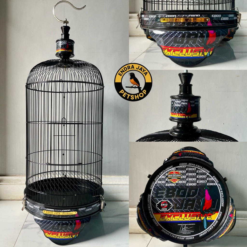SANGKAR BESI LOVEBIRD EBOD JAYA ORIGINAL( FREE PACKING KAYU)