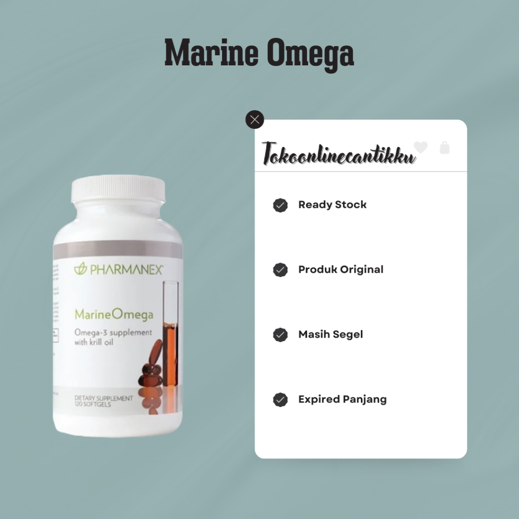 Marine Omega Mengandung EPA dan DHA ED 02/2027