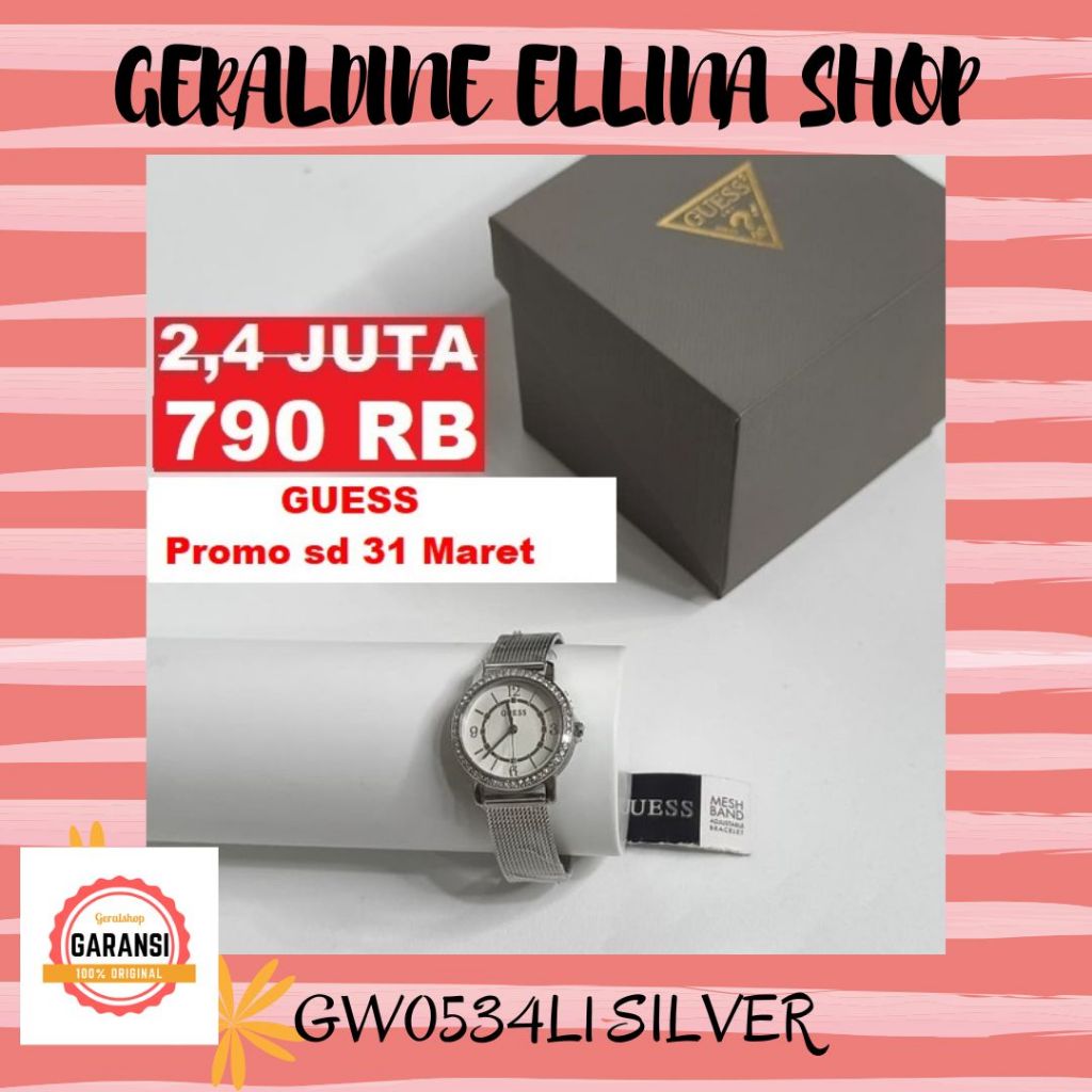 Jam tangan Guess Original SALE Store Seri GW0534L1