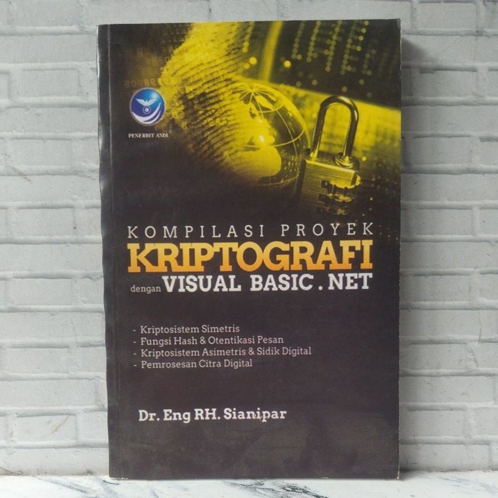 buku bekas kompilasi proyek kriptografi