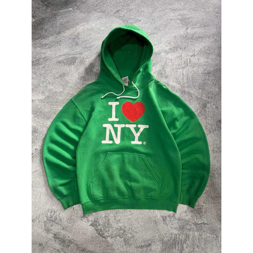 hoodie i love NY second vtg