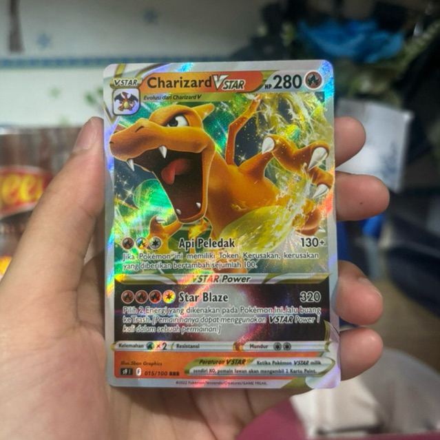 Charizard Vstar rrr starblaze