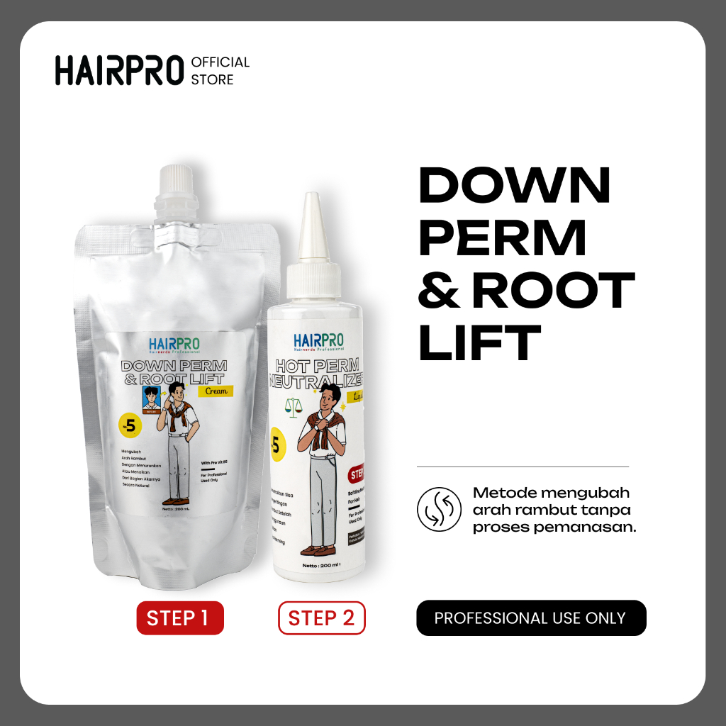 HAIRPRO - Down Perm & Root Lift
