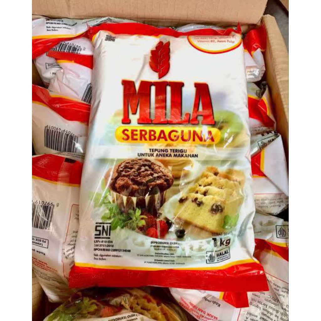 Tepung Mila Tepung Terigu Serbaguna Tepung Mila 1 Kg