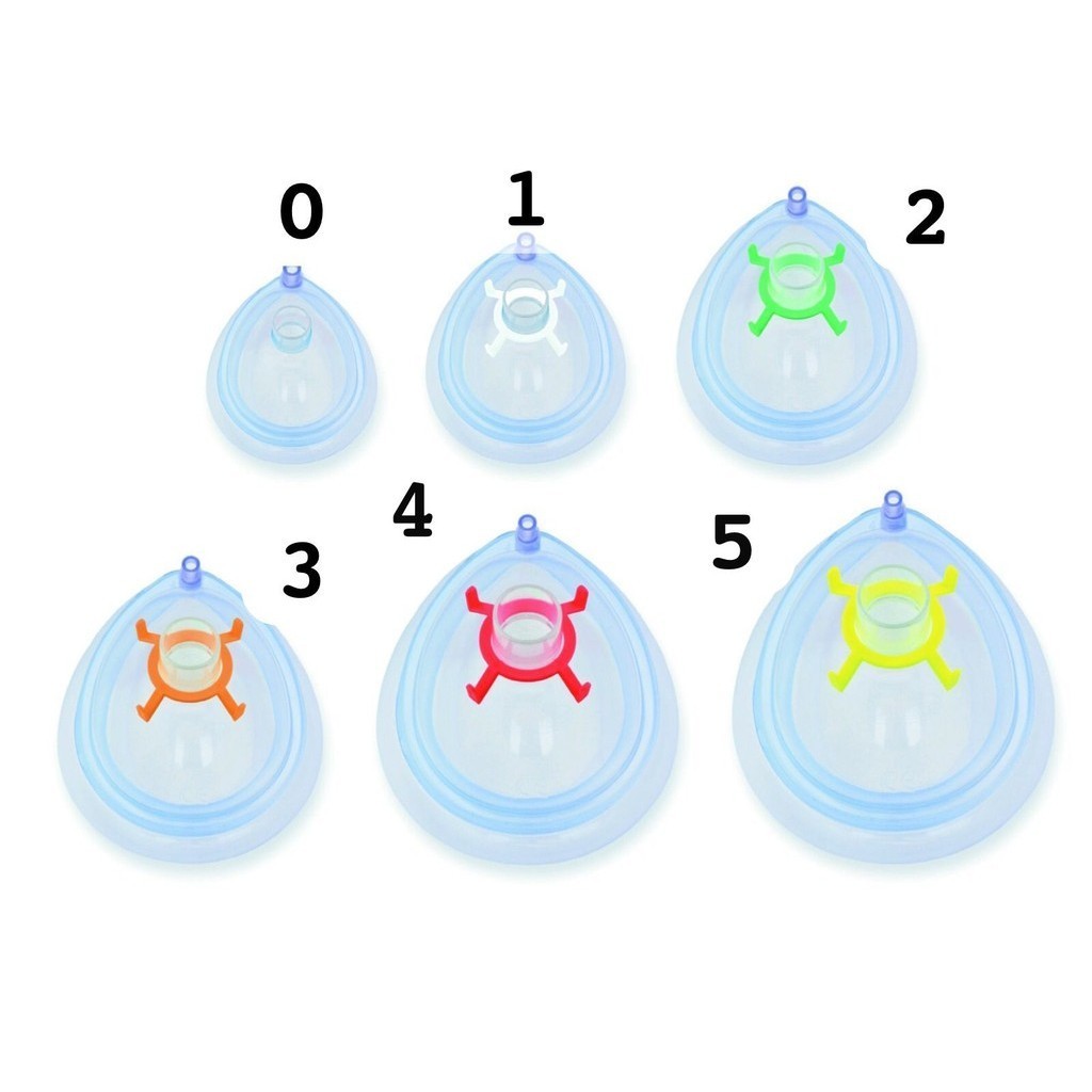 Sungkup ambubag silicone baby / anak / dewasa sungkup ambubag Bmed