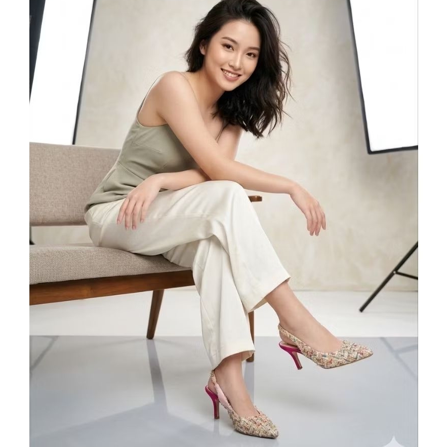 sepatu wanita high heels Zara PRELOVED