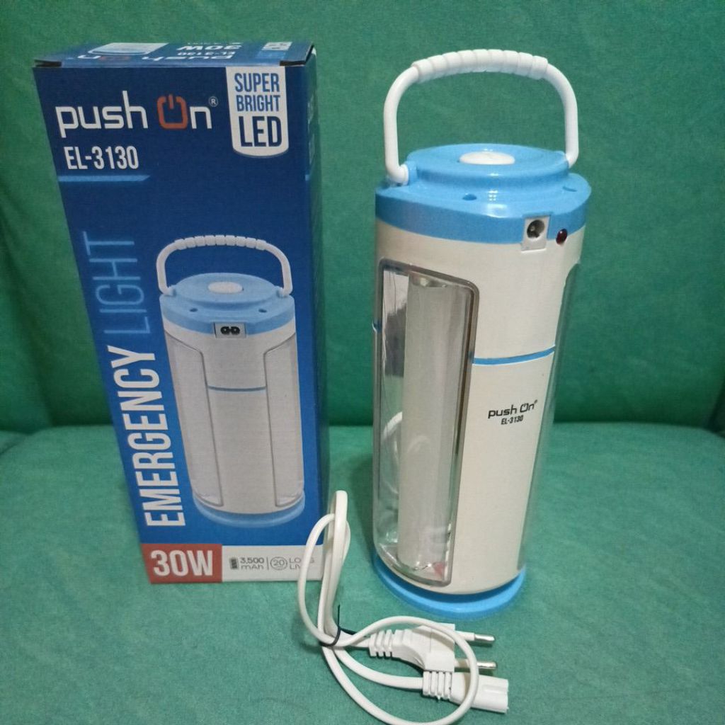 lampu emergency push on 3130