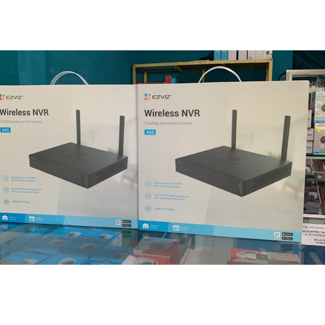 NVR EZVIZ  4CH DAN 8CH UP TO 5MP