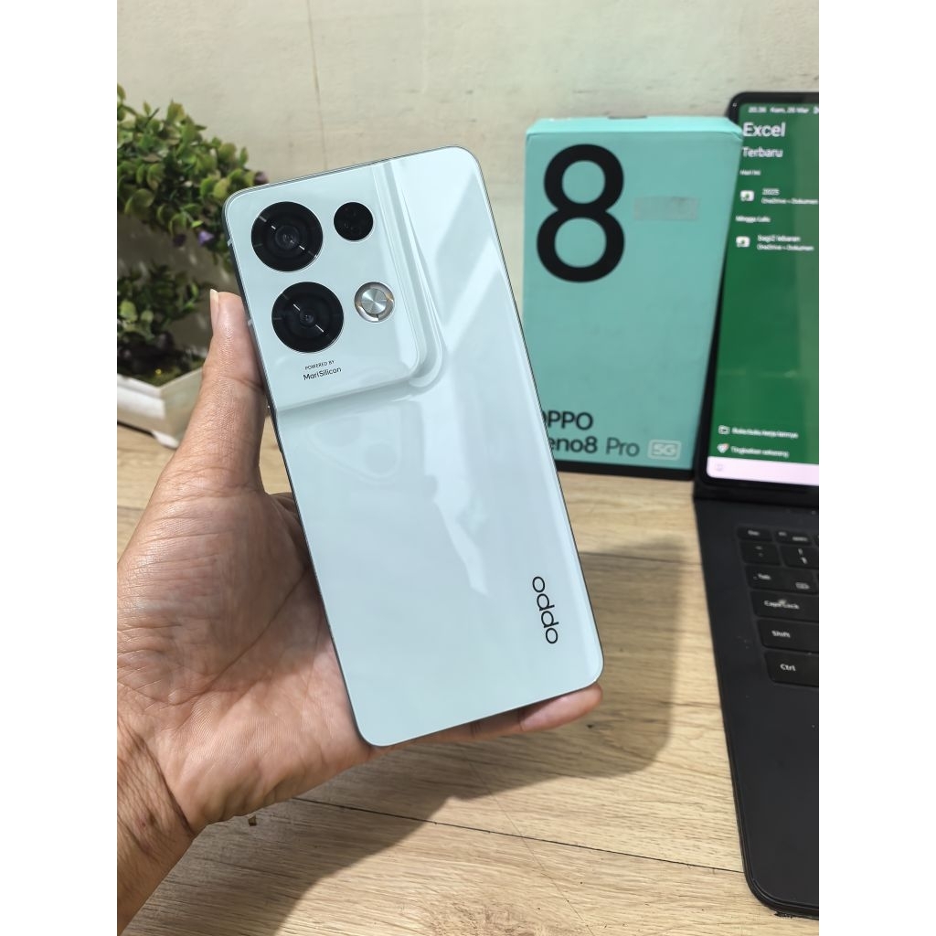Oppo reno 8 pro 5G ram 12gb internal 256gb resmi indonesia original