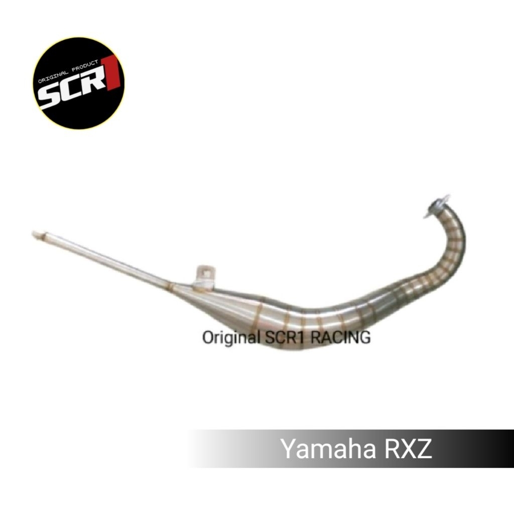 Knalpot Rxz pipe on SCR1 RACING stainless