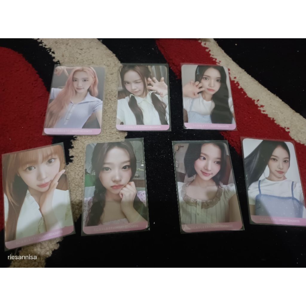 Photocard Hearts2Hearts X Scarlett