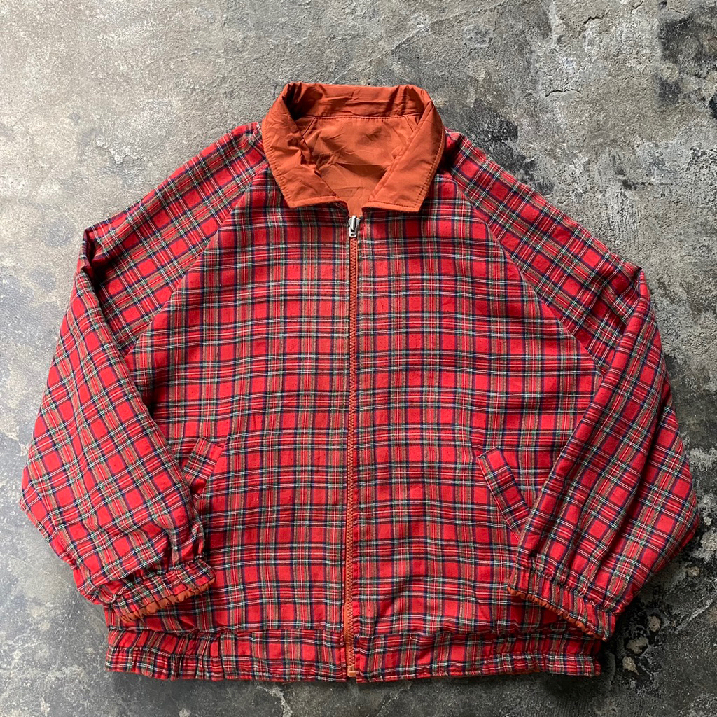 Vintage Tartan Boxy Jacket scnd prlvd original Boxy Jacket tartan