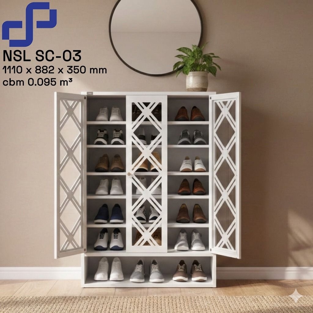 RAK SEPATU SANDAL RAK besi sc03 MINIMALIS PONTIANAK