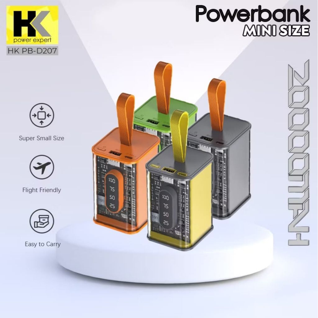 POWERBANK HK D207 20.000MAH