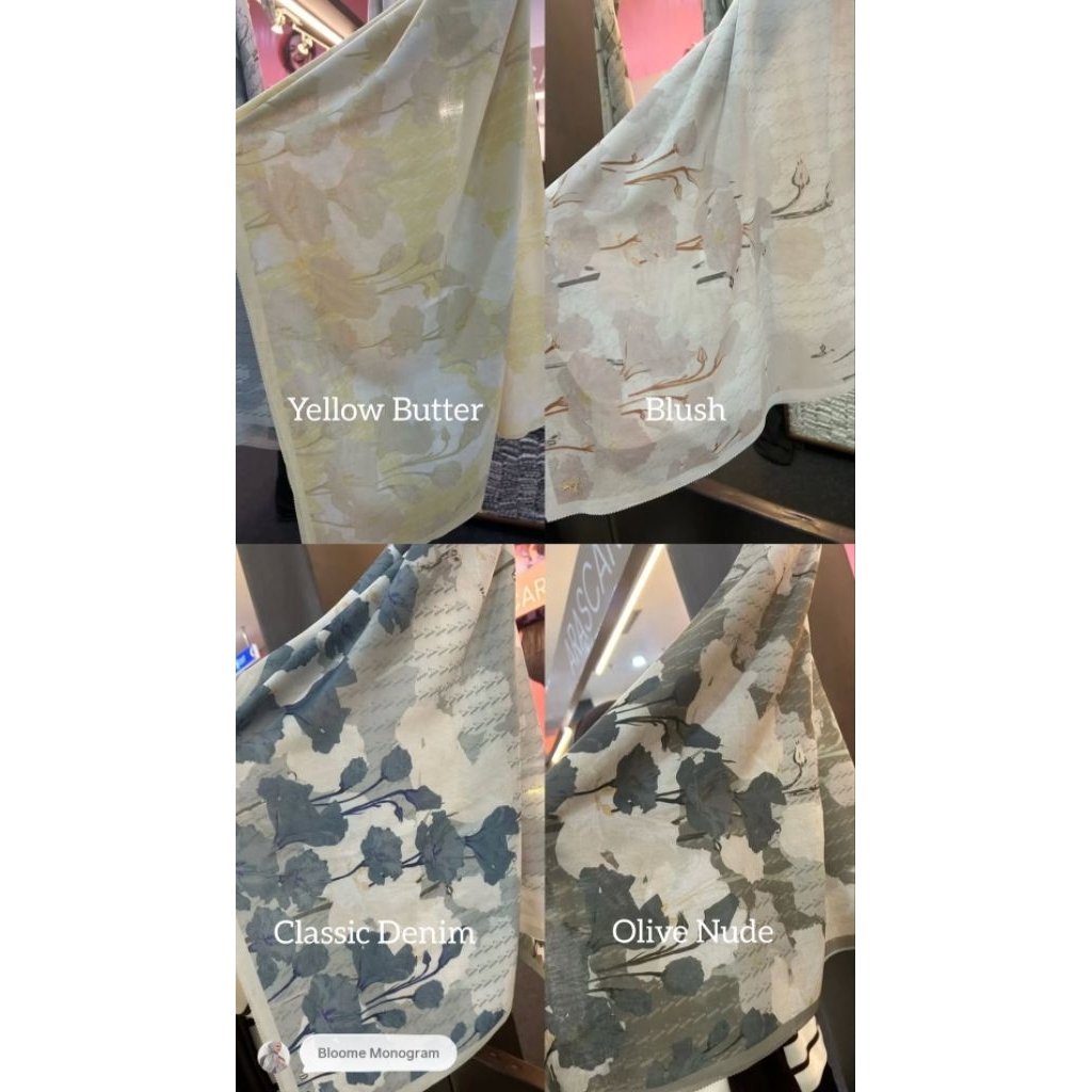 ARASCARF - Bloome Monogram Scarf