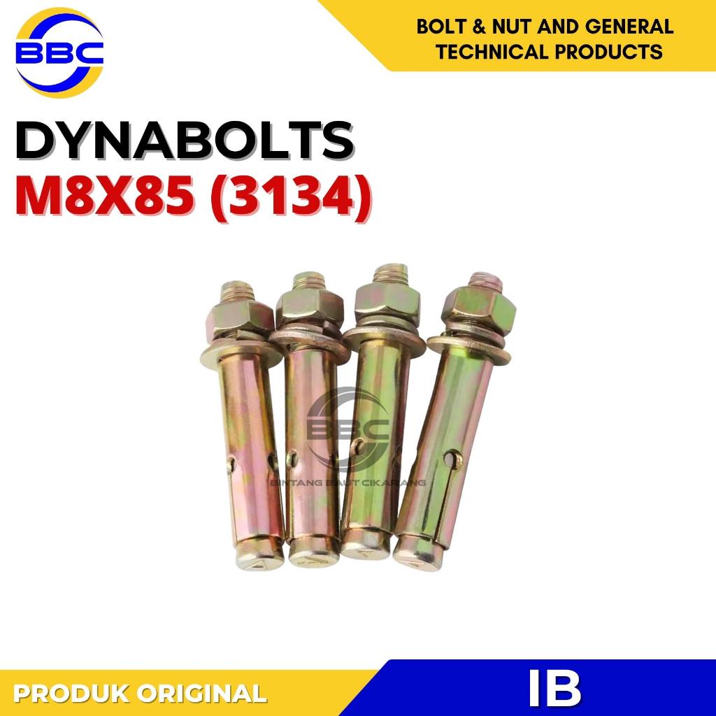 Dynabolt M8 x 85 Tipe 3134 Kuning ( 8,5 CM ) Dynabolt M8*85 (8.5 CM) 1 PCS
