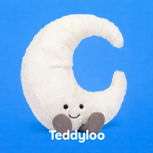 Amuseables Moon Jellycat Plush Bedtime Jellycat Baby Plush White Moon Rare Original Gift Soft Plush 