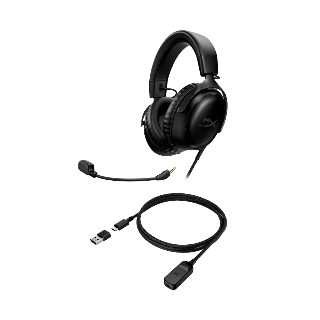 Headset HyperX Cloud III Black Black-Red White-Pink White Gaming Headset