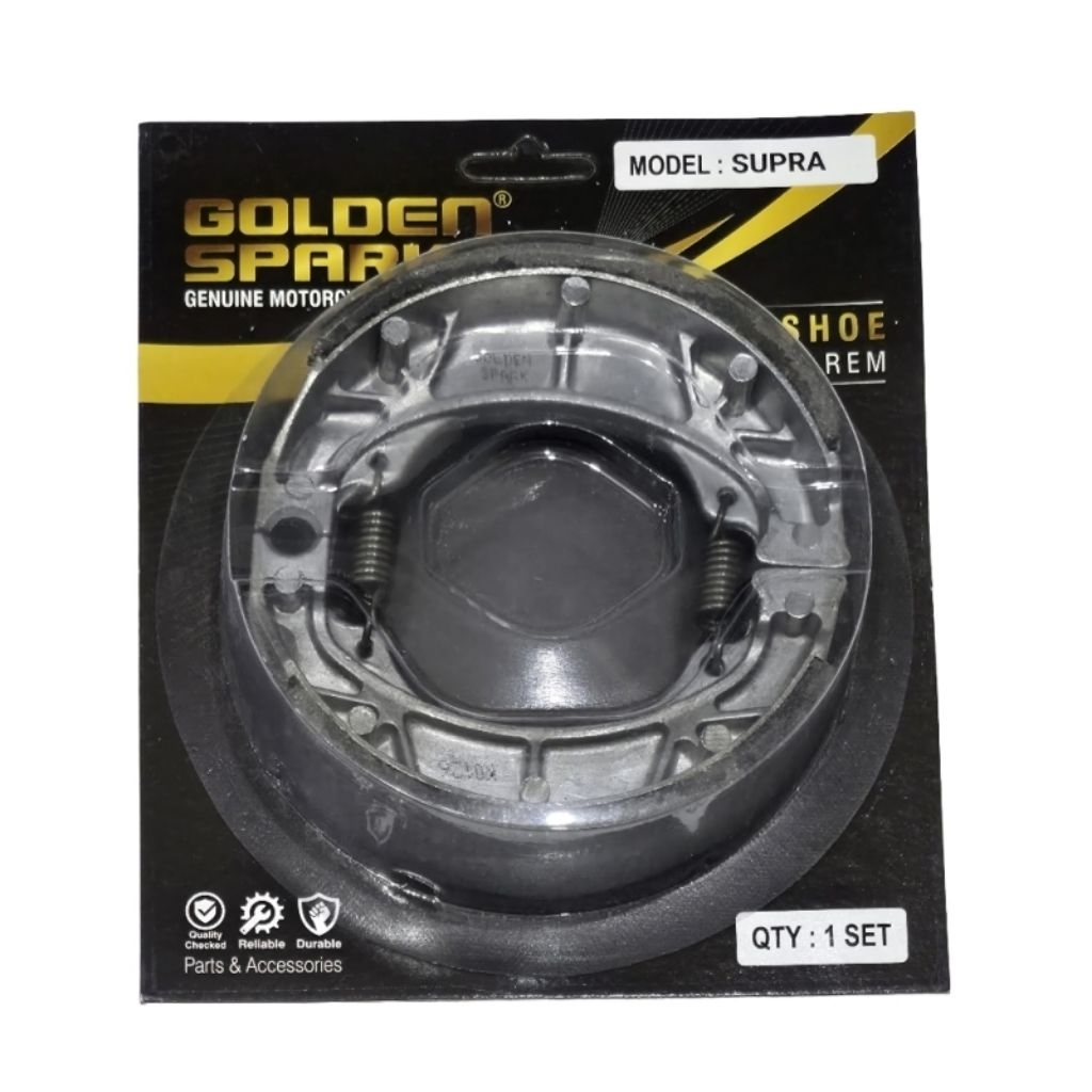 KAMPAS REM TROMOL BISA DEPAN BELAKANG GOLDEN SPARK SUPRA X FIT GRAND LEGENDA PRIMA STAR REVO WIN