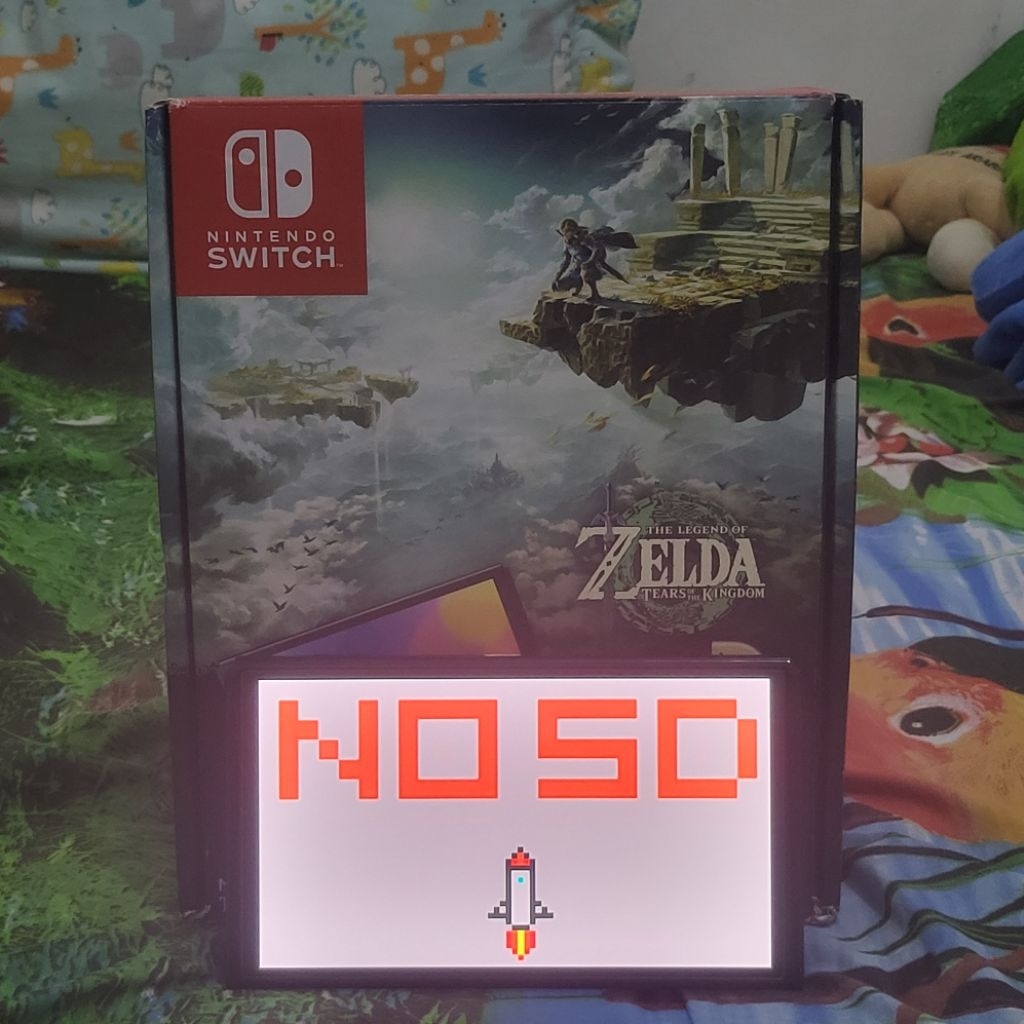 Nintendo Switch OLED HWFLY 512GB FIRMWARE 20 , FULLSET , FULLGAMES