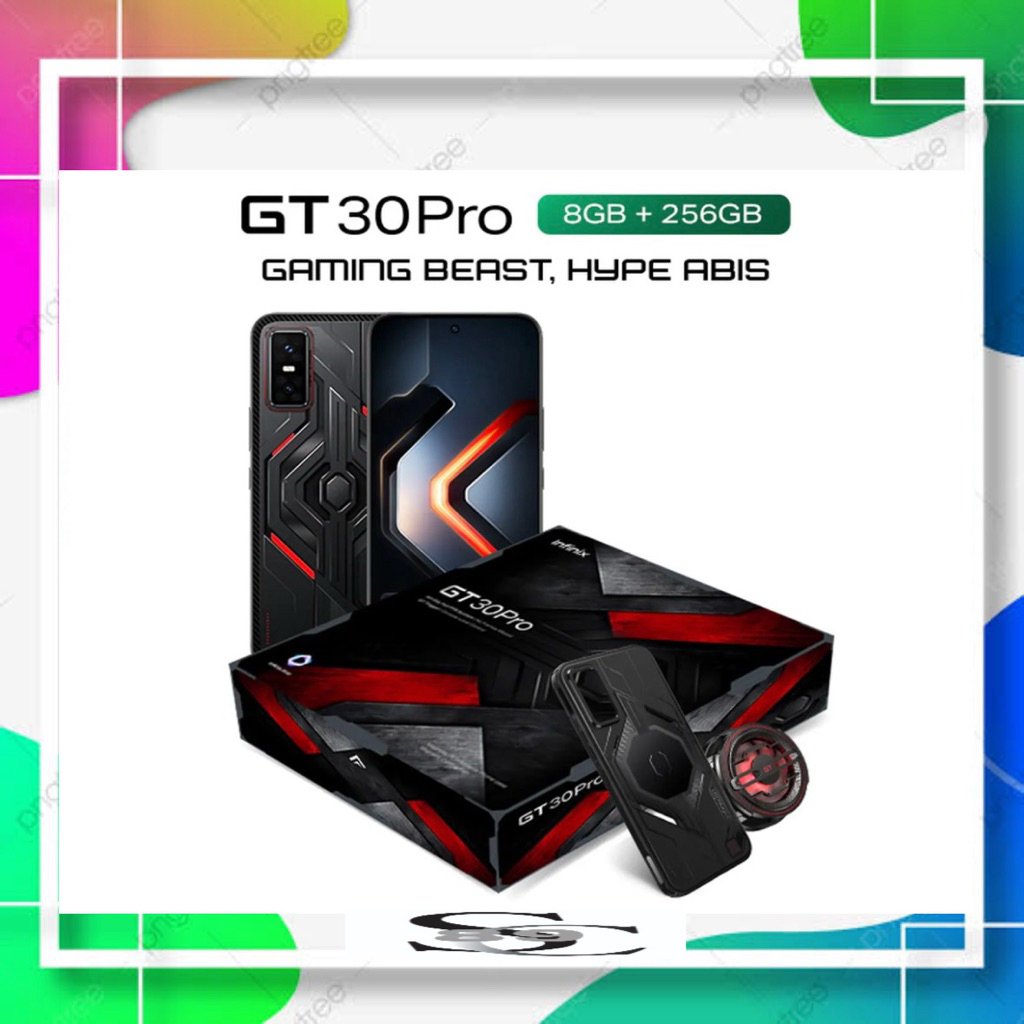 INIFINIX GT 30 PRO EDISI GIFT BOX 8/256GB GARANSI RESMI