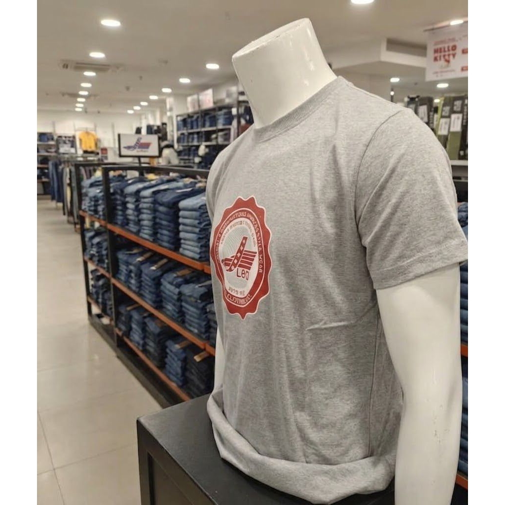 KAOS PRIA LENGAN PENDEK LEA JEANS REGULER FIT