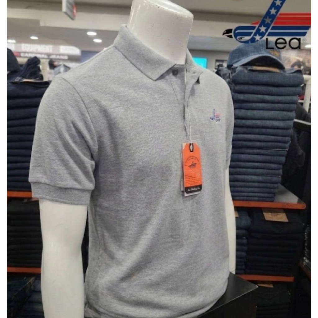 KAOS KERAH PRIA PREMIUM LEA JEANS REGULER FIT