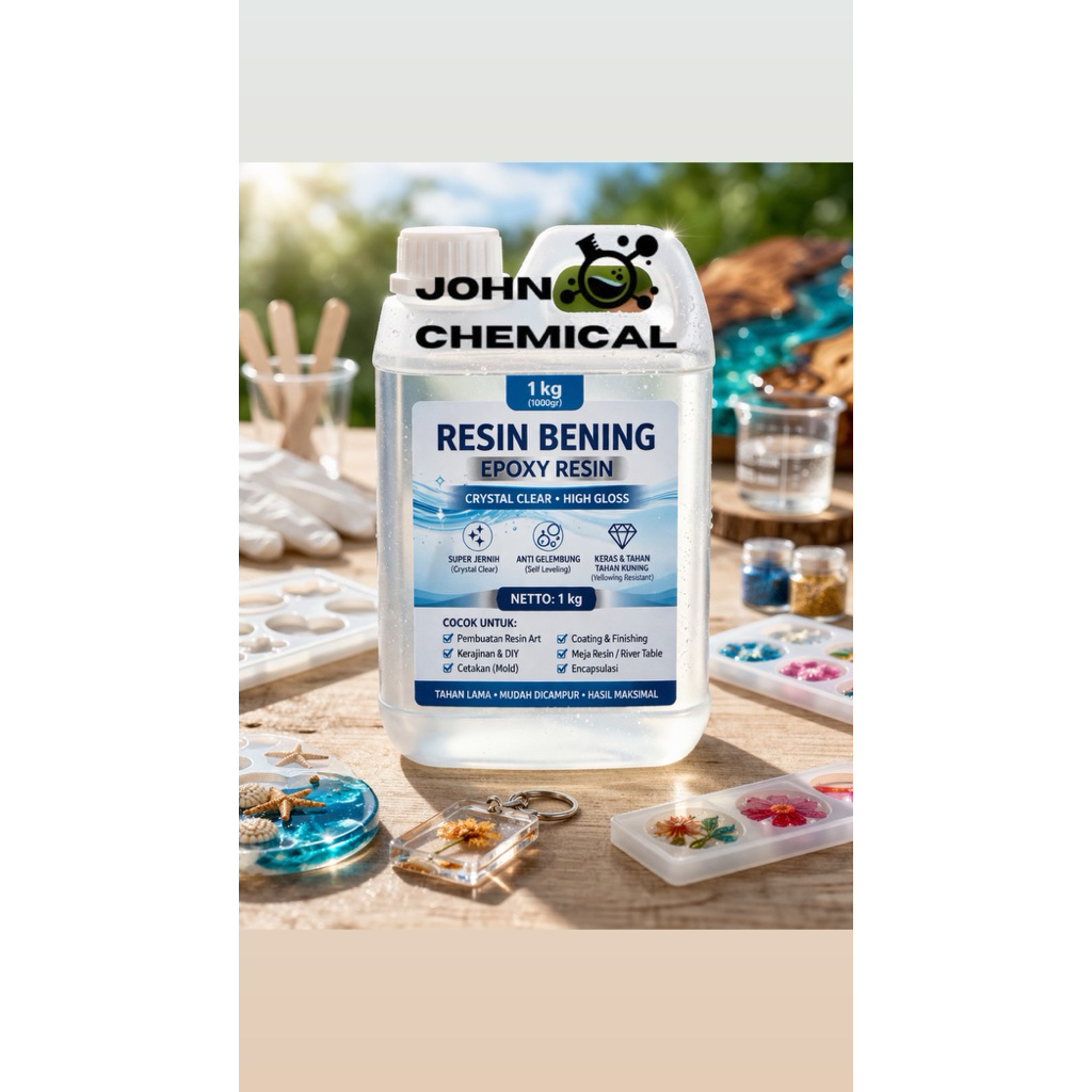 Cairan Resin Bening 1Kg