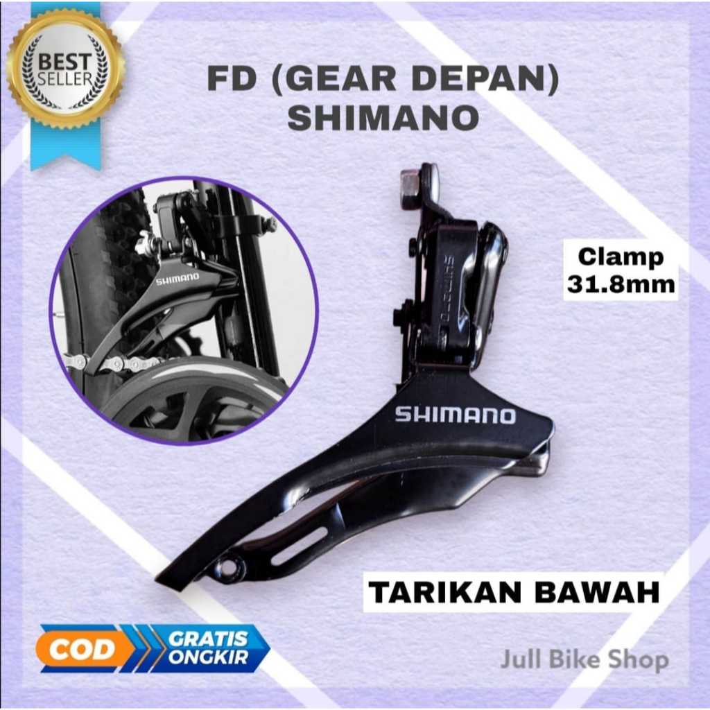 FD shifter Tarikan bawah 2 3 speed sepeda mtb lipat dll front derailleur operan