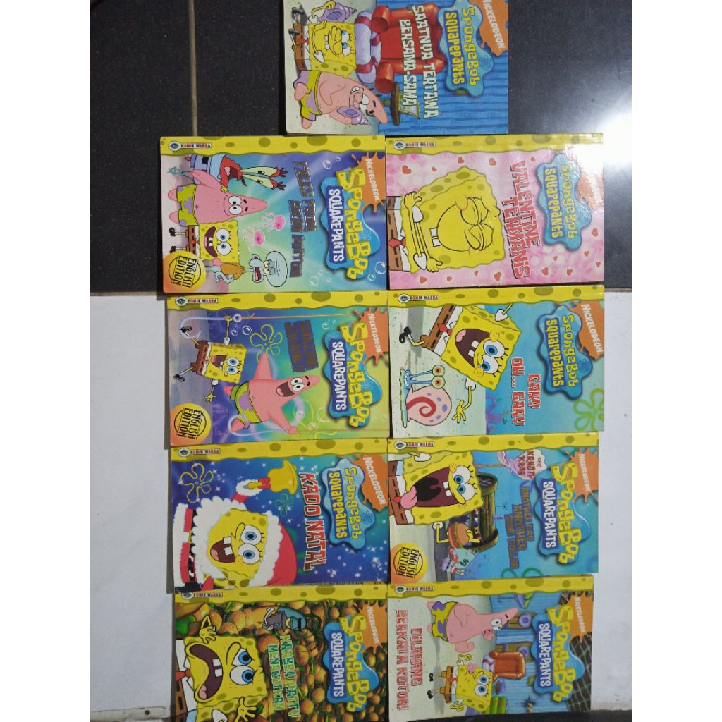 Buku Komik Spongebob
