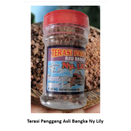 Terasi Panggang Asli Bangka Ny Lily Lampung 100 gr