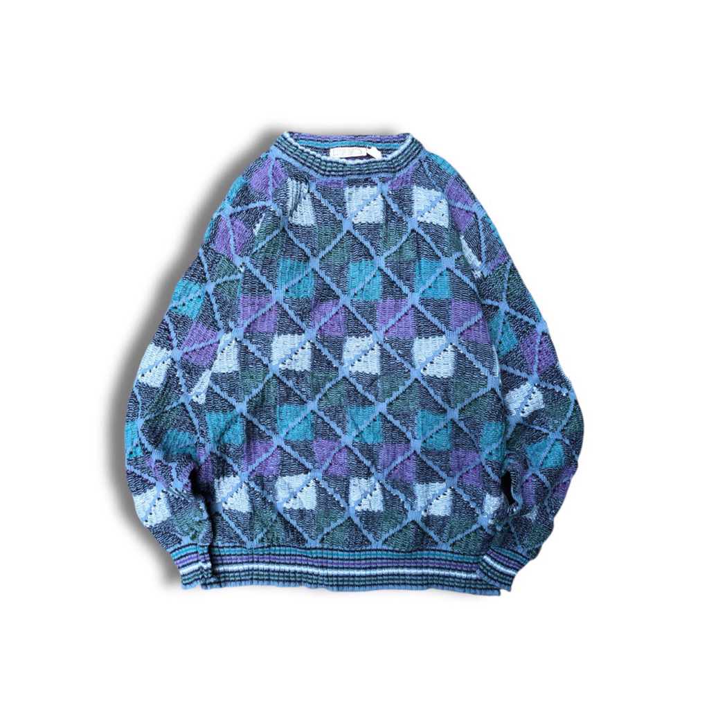 Knitwear Vintage 3D Pattern