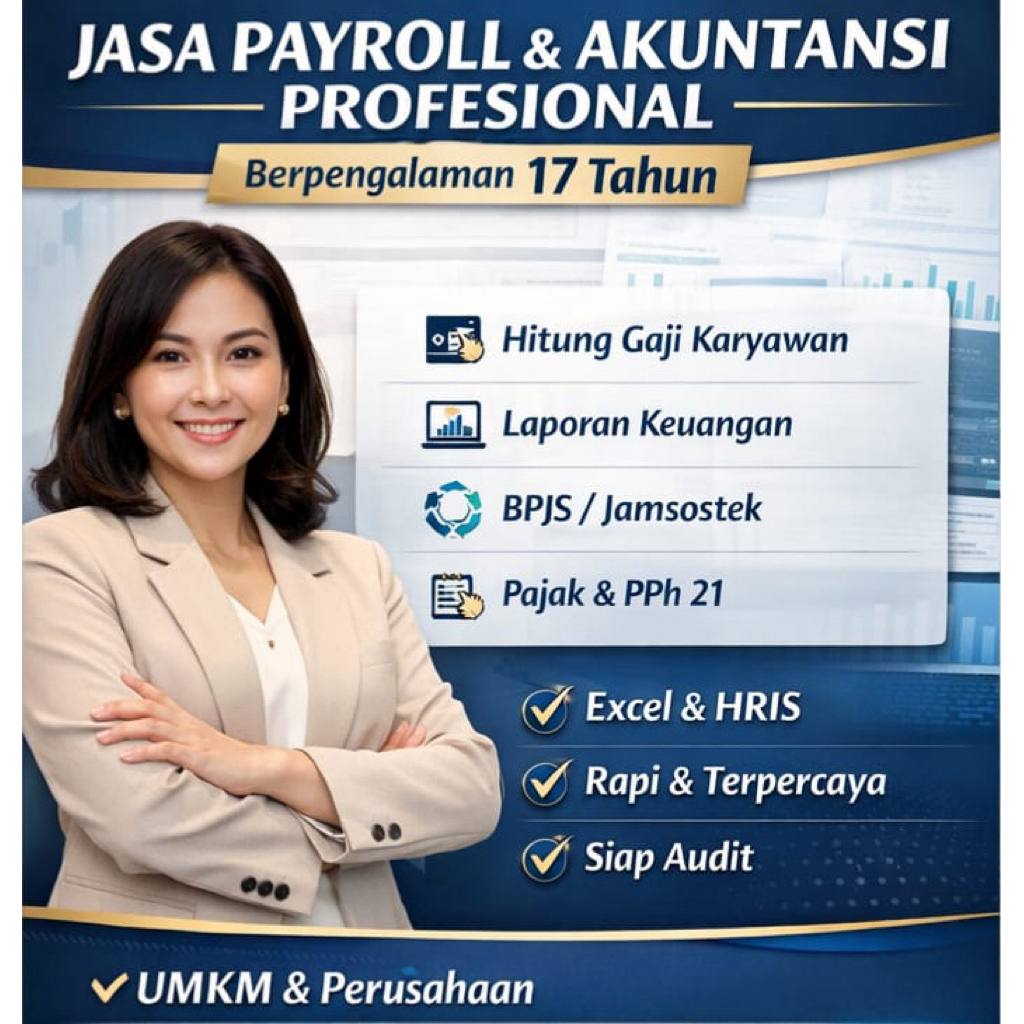 Jasa Payroll & Pembukuan Akuntansi Profesional