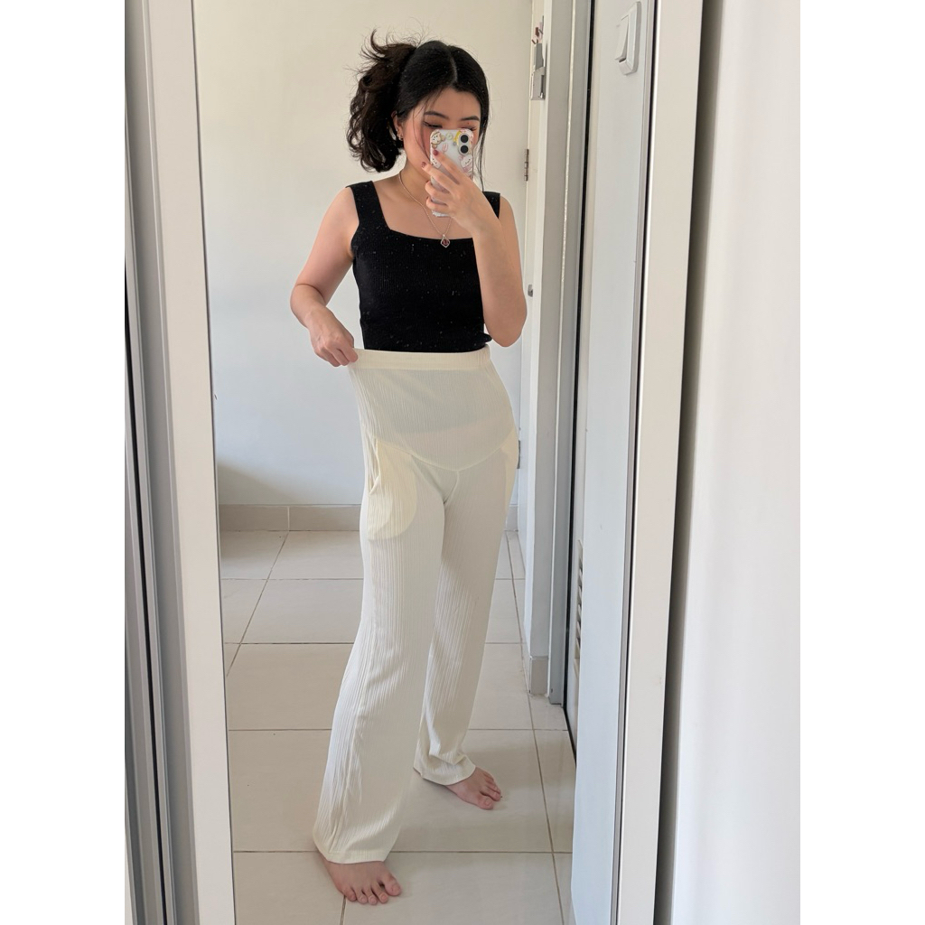 PRELOVED KULOT HAMIL PUTIH
