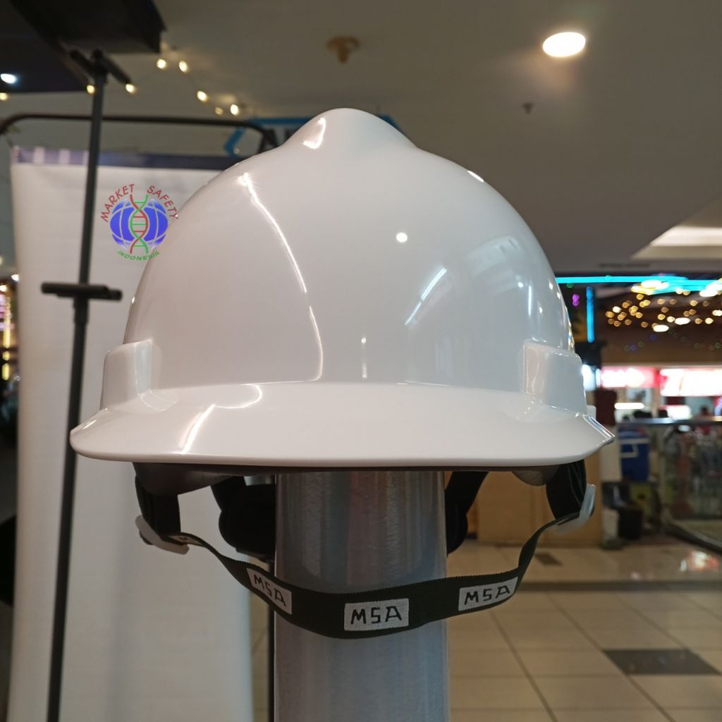 Helm Safety MSA V-Gard Original Ansi - Safety Helmet V-Gard MSA Putih Original Ansi