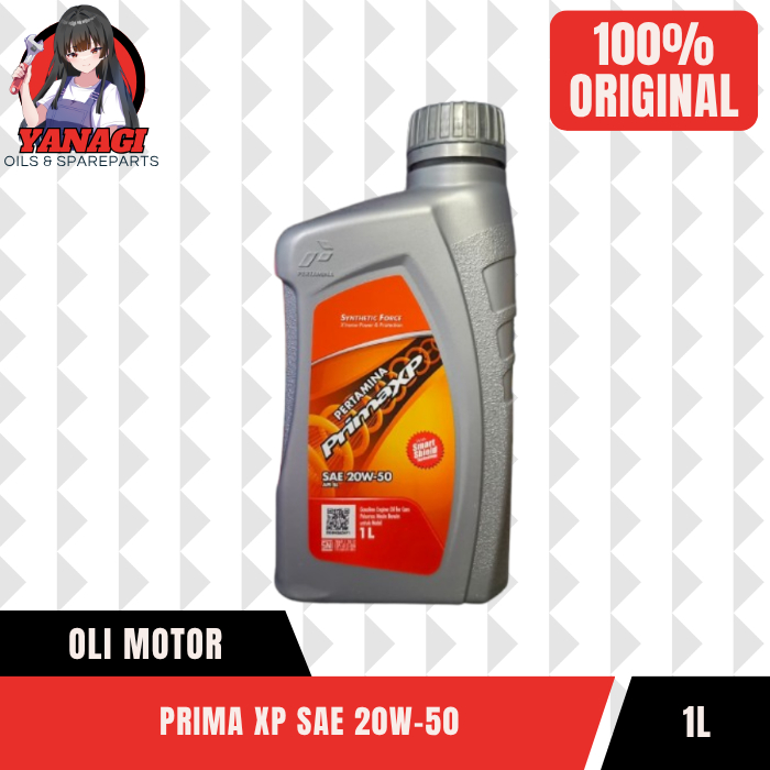 Prima XP 20W-50 1 Liter - Oli Motor 4T  & Oli Mobil